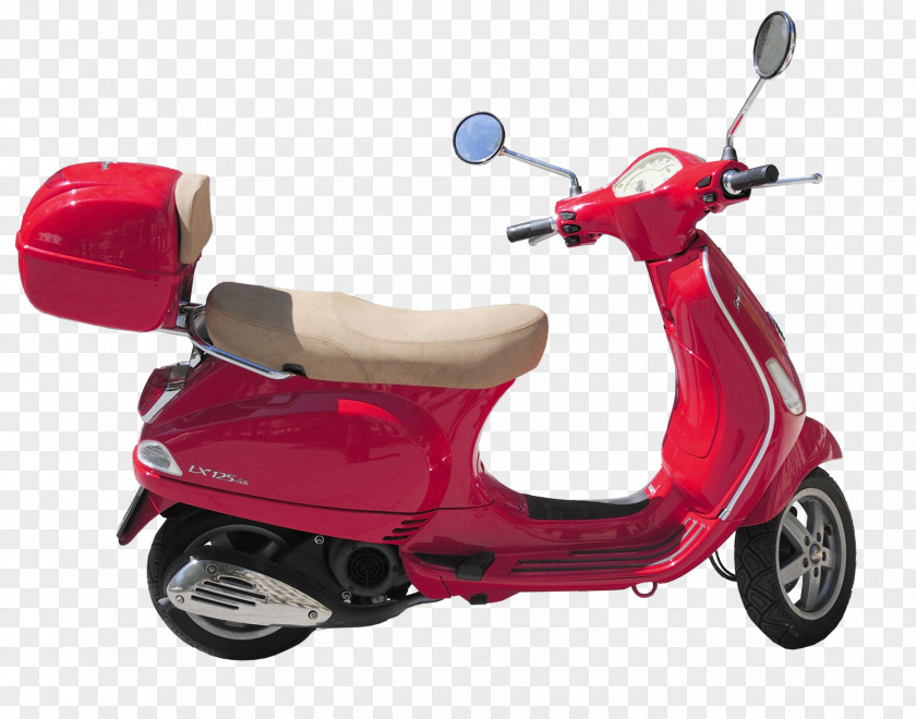 Vespa Motorcycle PNG