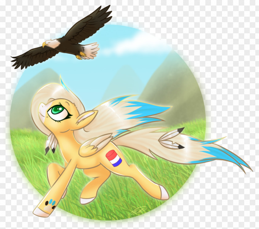 Feather Horse Fairy Cartoon PNG