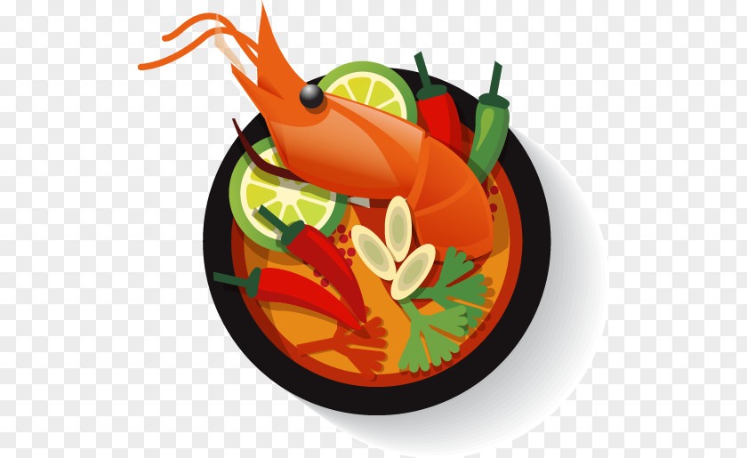Japanese-style Seafood Lobster Pot Tom Yum Thai Cuisine Kha Kai Chicken Soup PNG