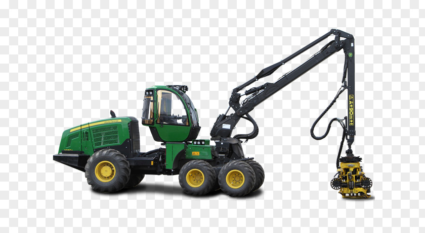 John Deere Machine Harvester Thinning Hydraulics PNG