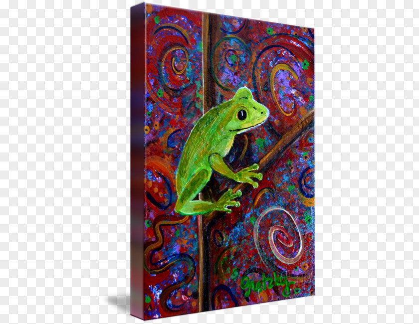 Tree Frog Painting Art PNG