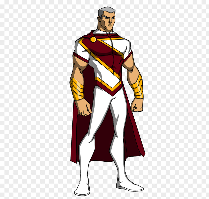 3D Villian Superhero Cartoon Uniform Outerwear PNG