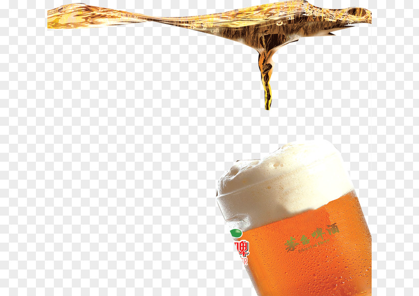 Beer Ice Cream Cone Yellow PNG