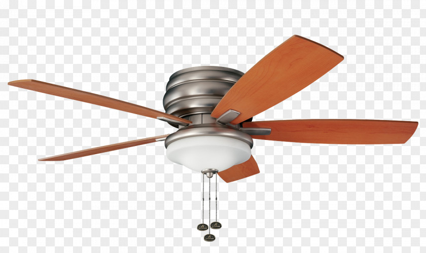 Cherry Material Ceiling Fans Lighting Kichler Windham PNG