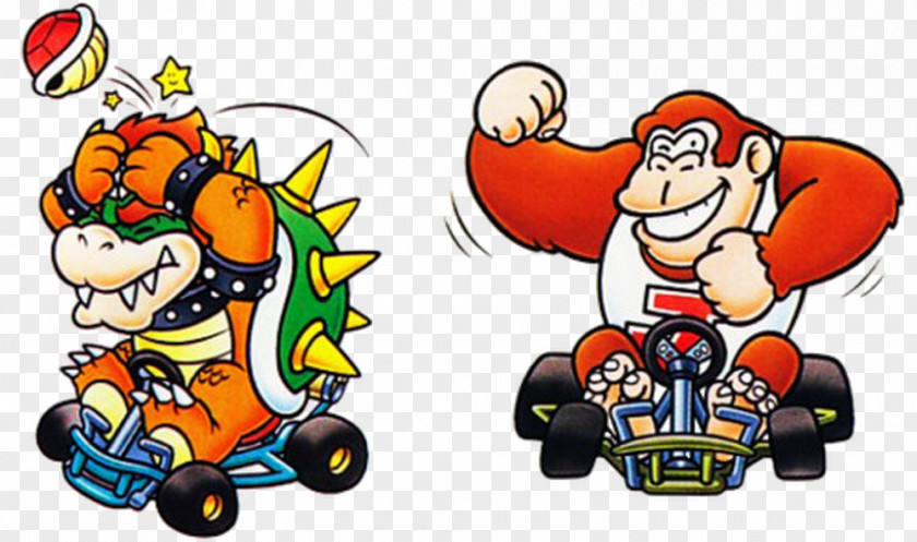 Donkey Kong MARIO Super Mario Kart Bros. Nintendo Entertainment System PNG