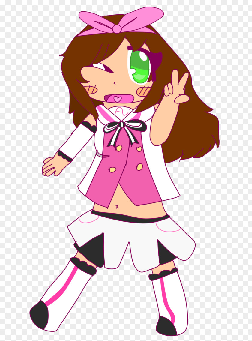 Kizuna Ai Cartoon AI Clip Art PNG