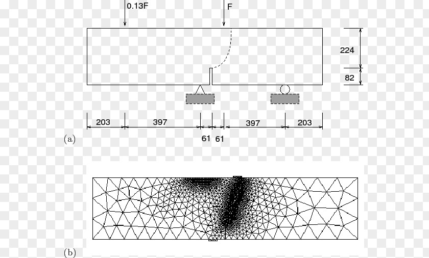 Mesh Crack Two-dimensional Space System Triangle Science PNG