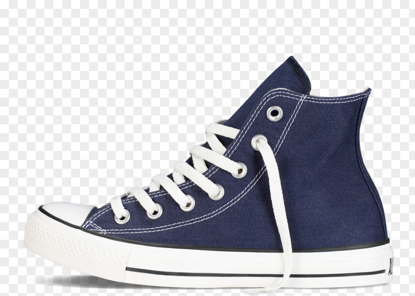 Navy Blue Chuck Taylor All-Stars Sneakers High-top Converse PNG
