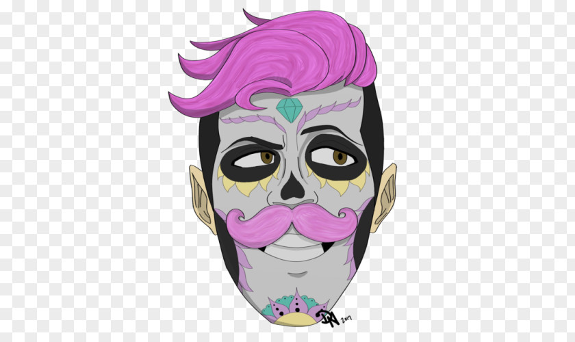 Sugar Skull Calavera You Deceive I Sing PNG