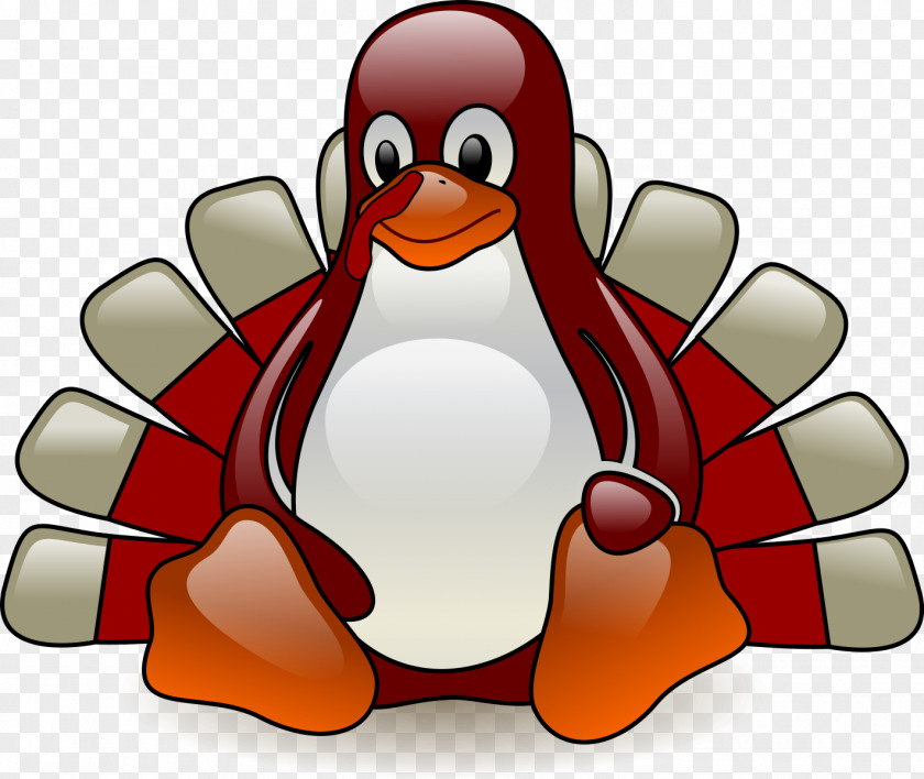 Thanksgiving Material Counter-Strike: Source Penguin Turkey Linux Clip Art PNG