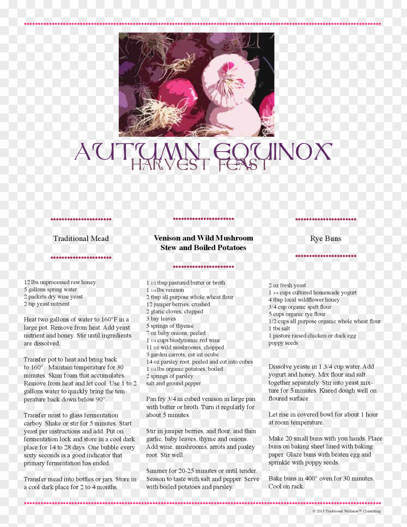 The Autumn Equinox Advertising Purple Brochure Font PNG