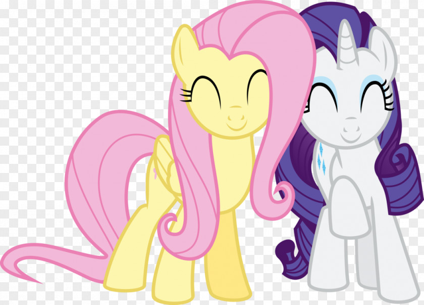 Their Vector Rarity Fluttershy Twilight Sparkle Pinkie Pie Applejack PNG