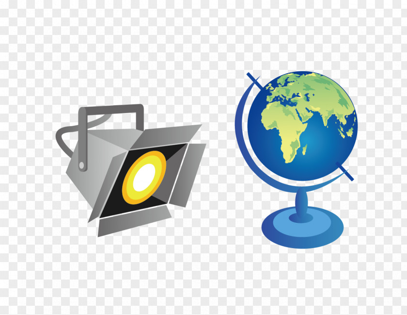 Vector Globe Photography Icon PNG