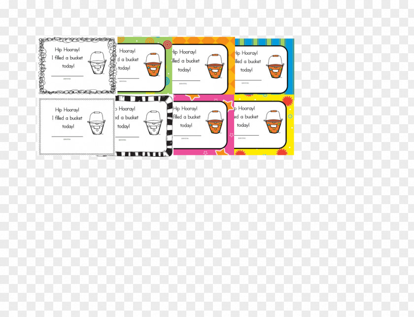 Bucket Printable Classroom Management Behavior School Student PNG