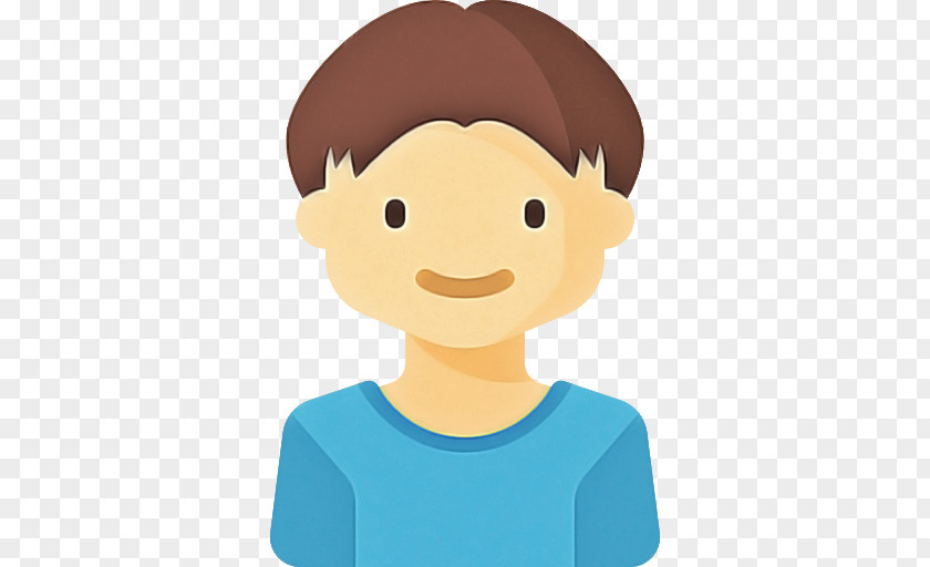 Child Smile Cartoon Facial Expression Head Nose Cheek PNG