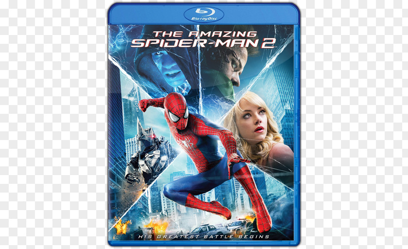 Emma Stone The Amazing Spider-Man 2 Blu-ray Disc Ultra HD PNG