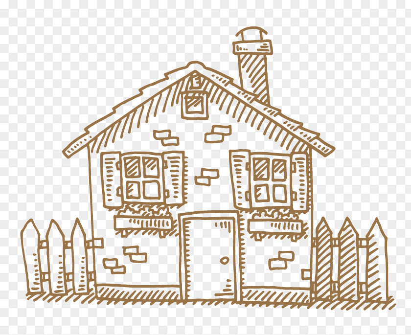 House Drawing Royalty-free PNG
