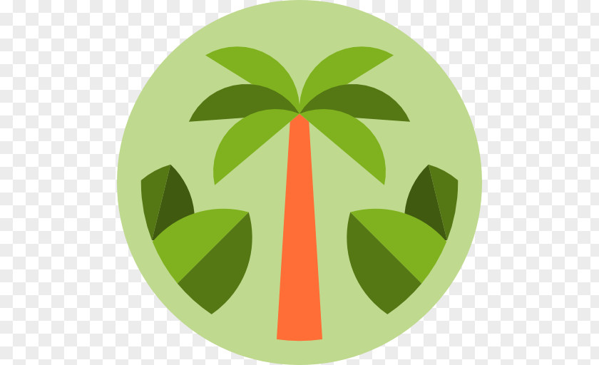 Landscape Icon Green Leaf Font PNG