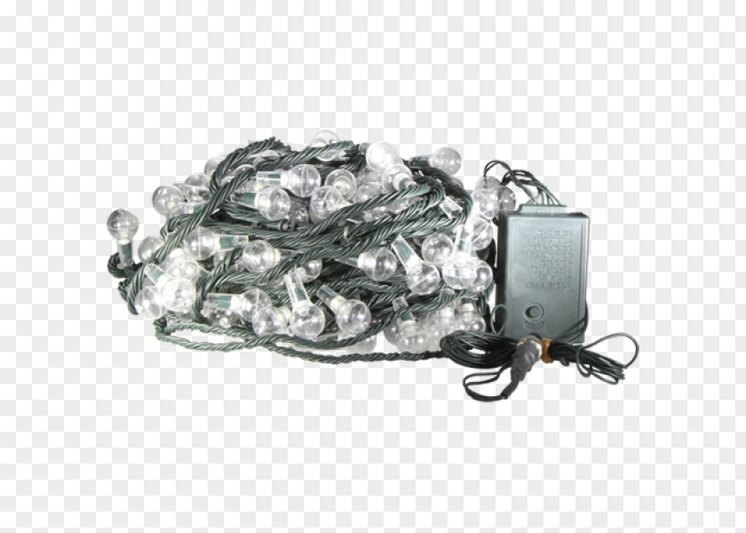 Lights String Silver PNG