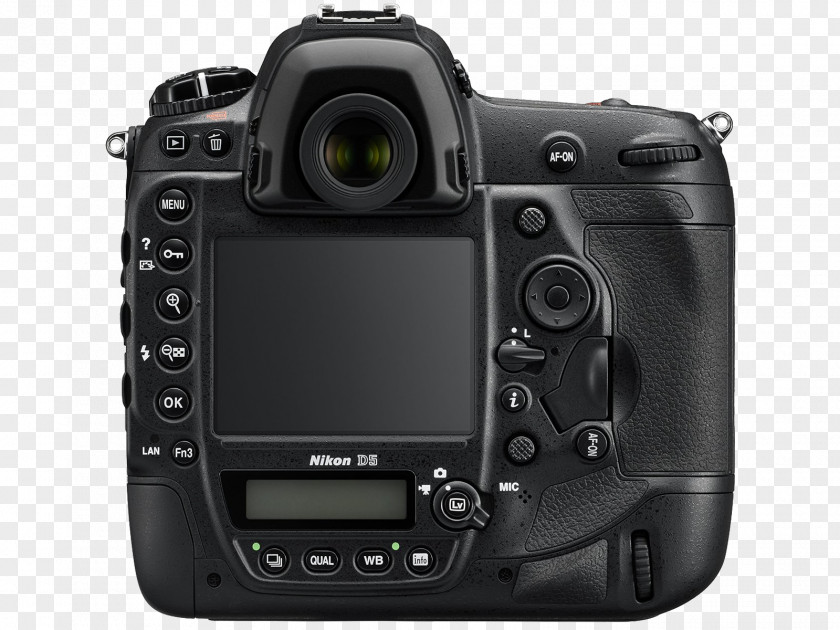 Photo Cameras Nikon D5 Full-frame Digital SLR Camera XQD Card PNG
