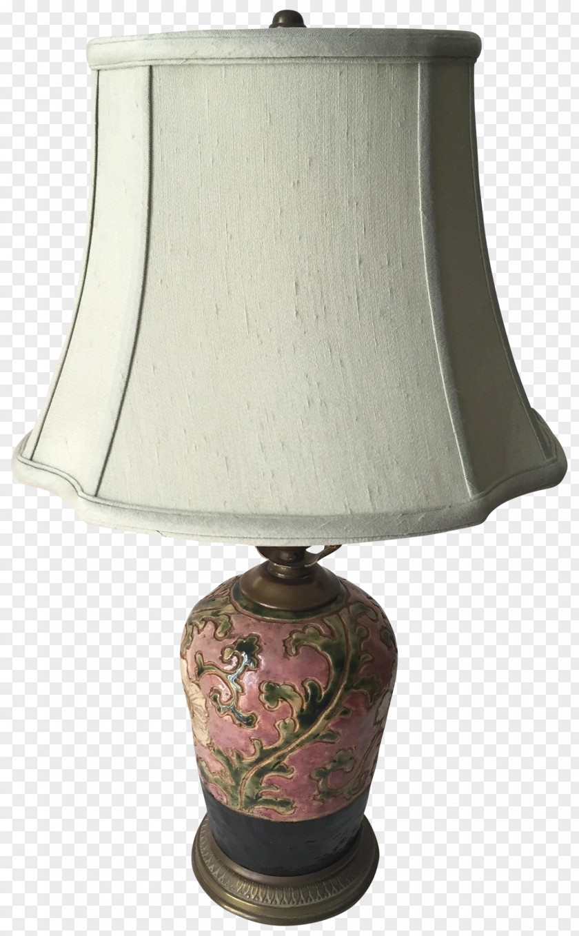 Pottery Ceramic Celadon Marbro Drive Lamp PNG