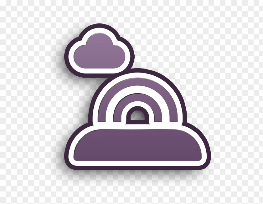 Rainbow Icon Weather Landscapes PNG
