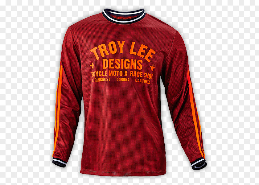 T-shirt Sports Fan Jersey Sleeve Sweater Troy Lee Designs Super Retro M PNG