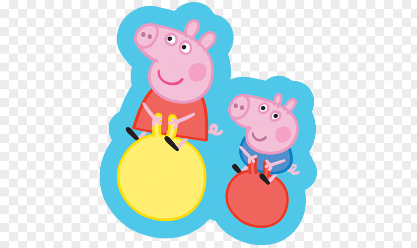 Balloon George Pig Party Birthday Child PNG