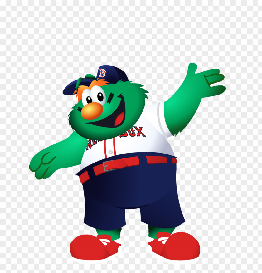 Baseball Boston Red Sox Wally The Green Monster Mascot PNG