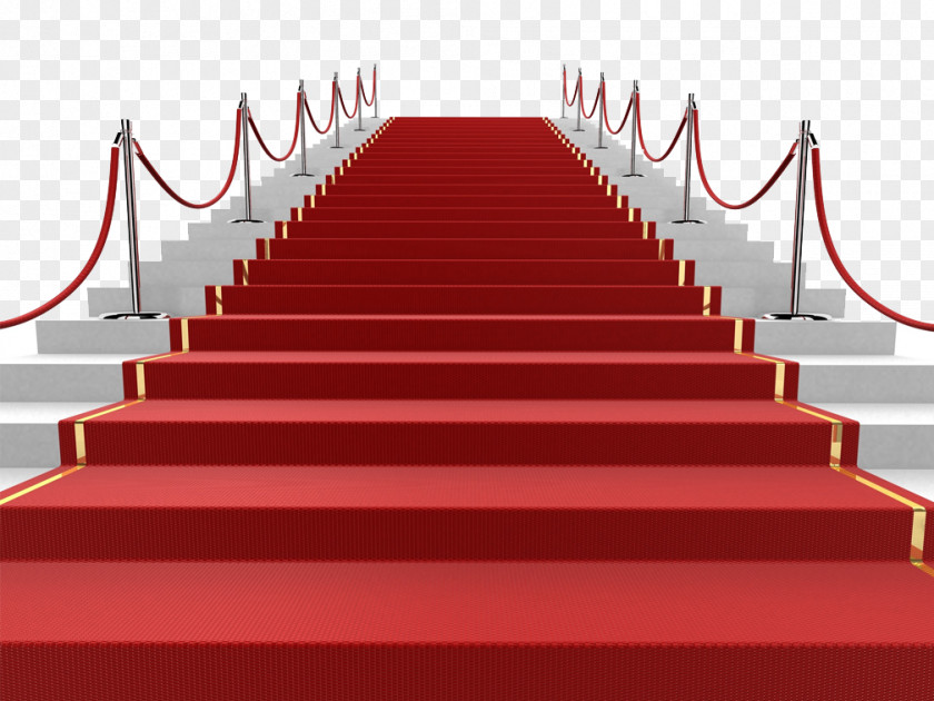 Carpet Festival Red Stairs Stock Illustration PNG