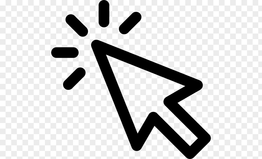 Click Computer Mouse Pointer Point And Cursor PNG