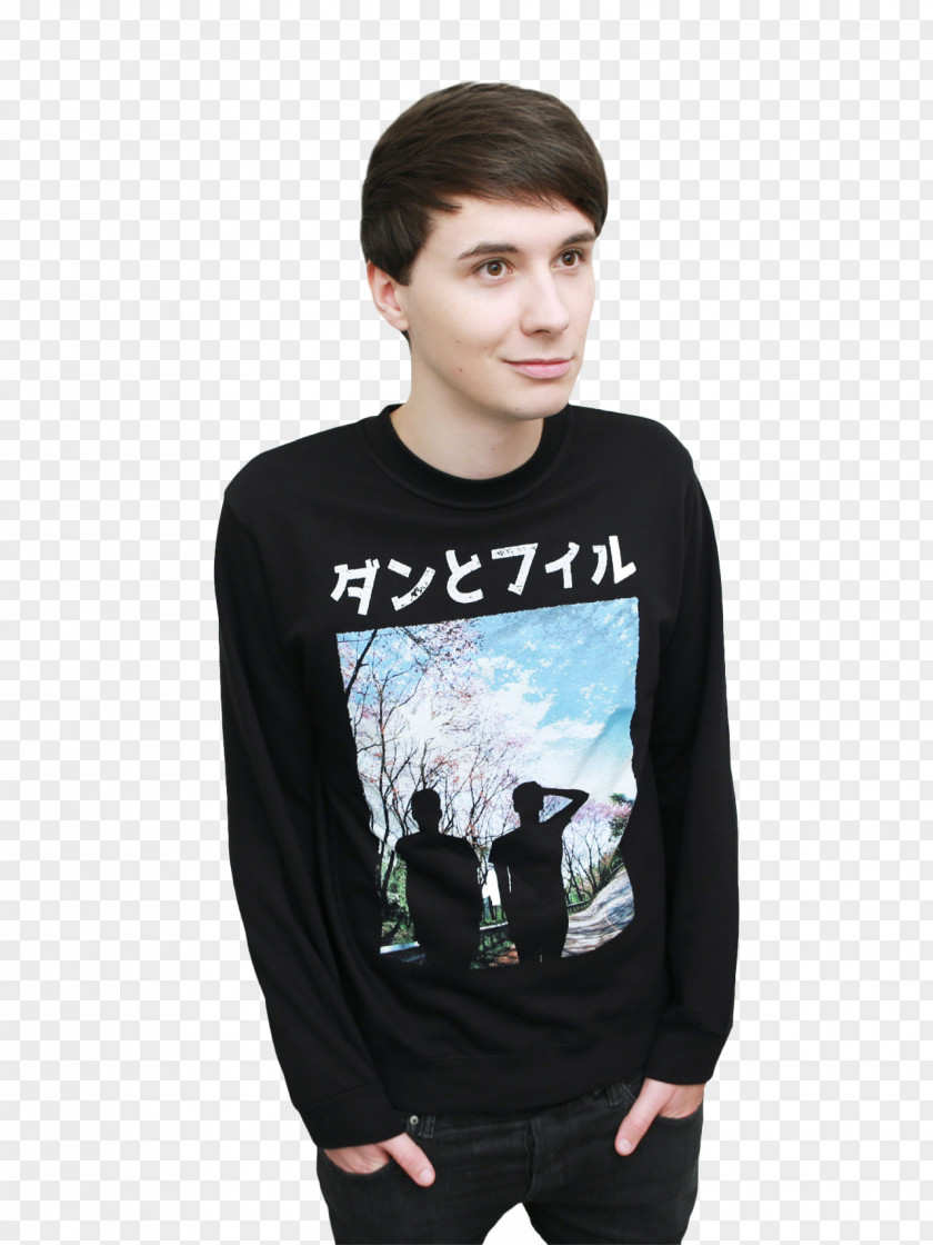 Dan And Phil Howell T-shirt Sweater PNG
