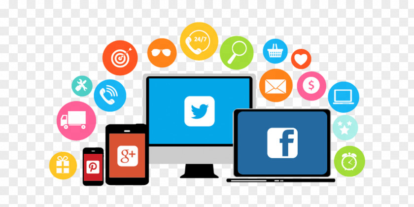 Digital Marketing Social Media Social-Media-Manager Management PNG