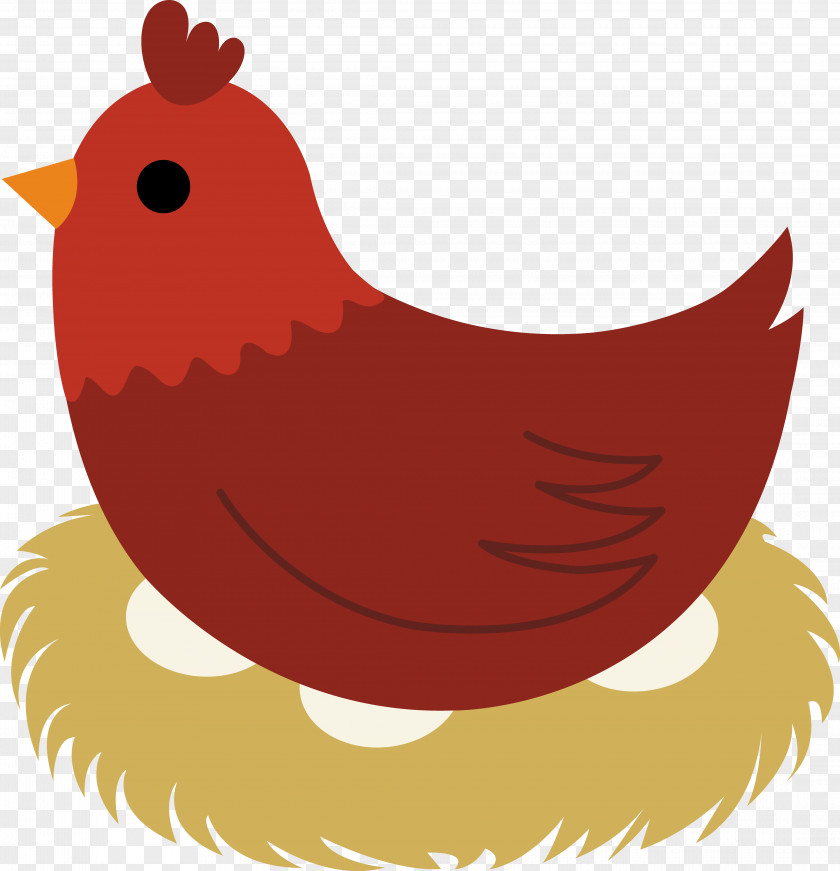 Hen Cliparts Delaware Chicken The Little Red Egg Clip Art PNG