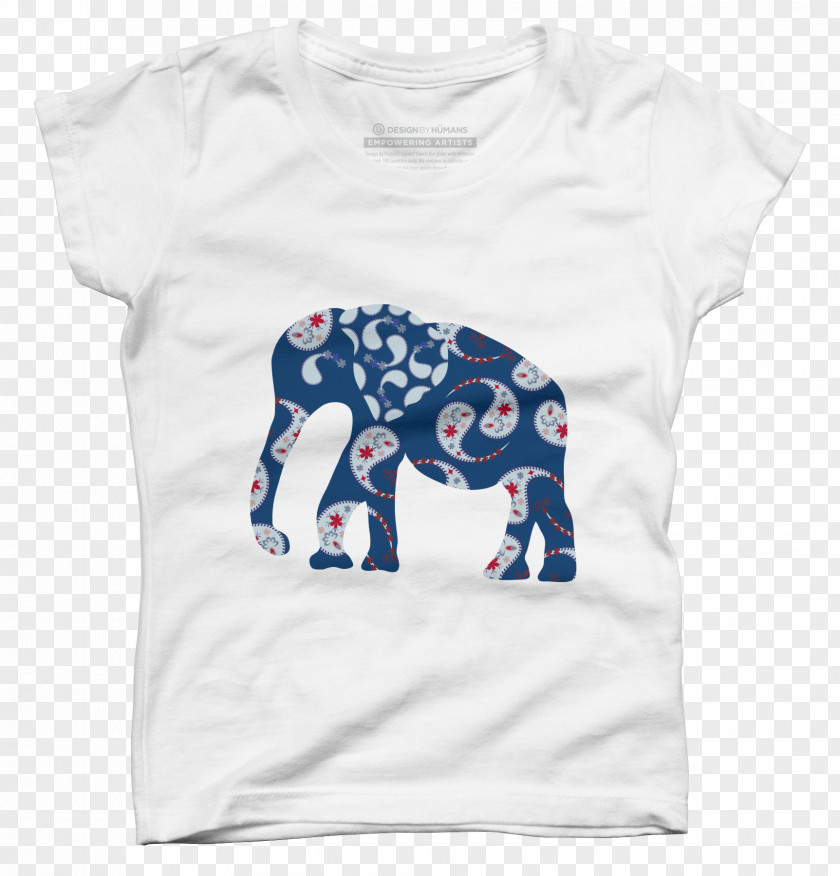 Printed T-shirt Garment Fabric Pattern Shading Pat Elephantidae Photography PNG