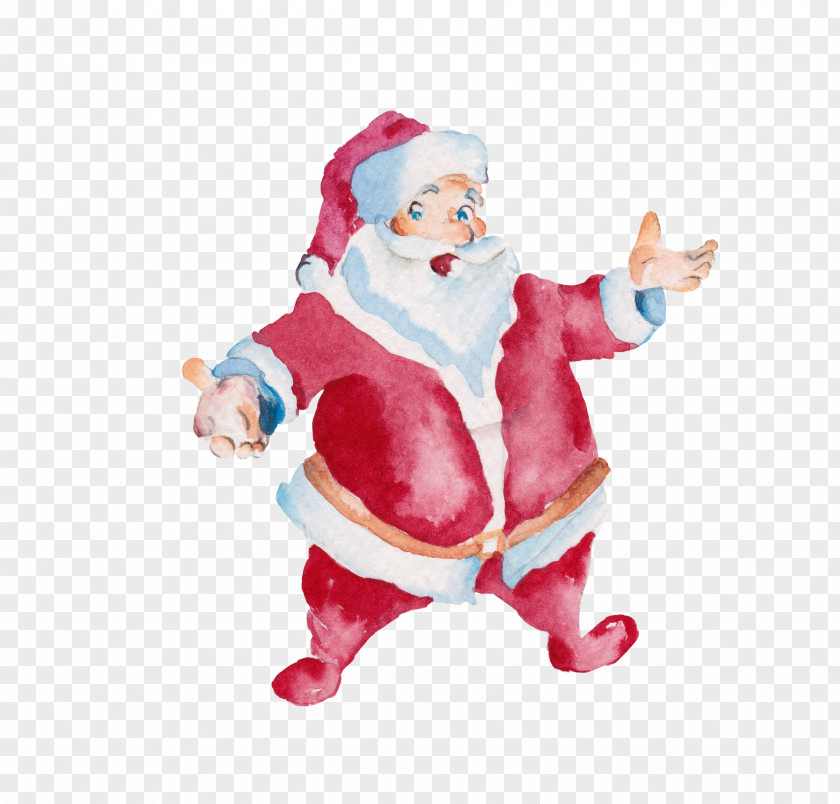 Santa HD Clips Pillow Christmas Ornament Illustration PNG