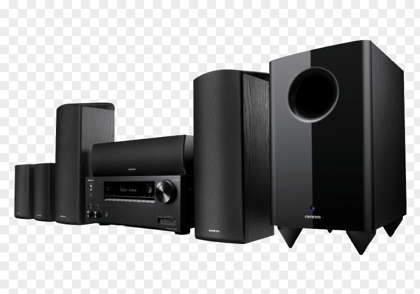 Home Theater Systems Loudspeaker Onkyo Blu-ray Disc In A Box PNG
