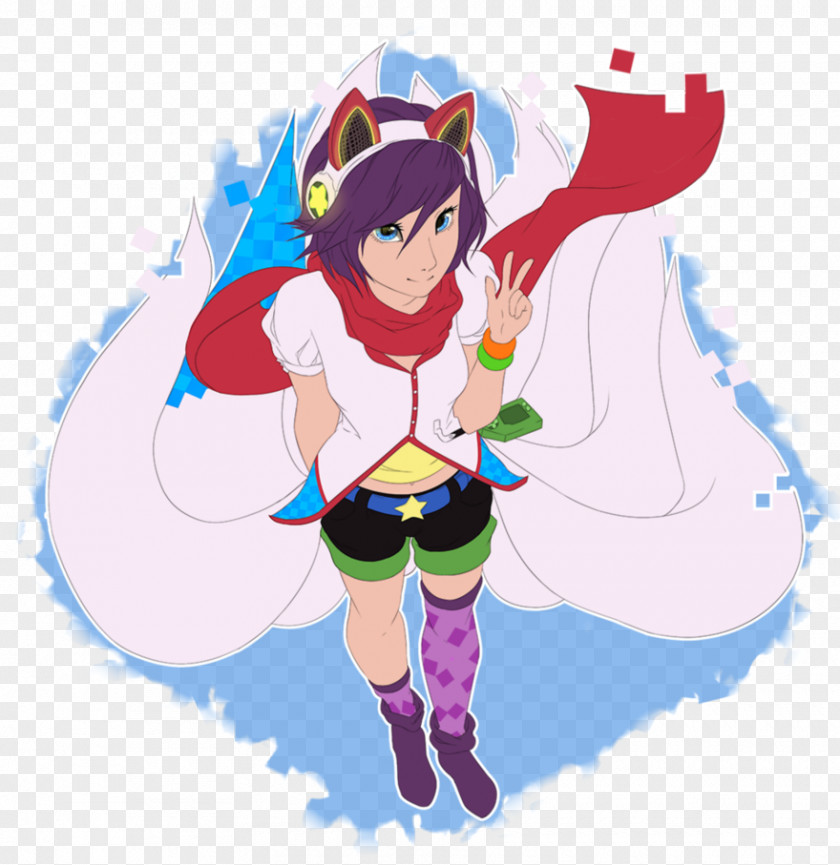 League Of Legends Ahri Drawing Clip Art PNG