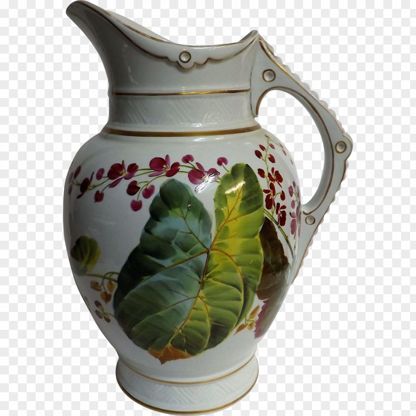 Exquisite Hand-painted Painting Jug Ceramic Vase Pottery Pitcher PNG