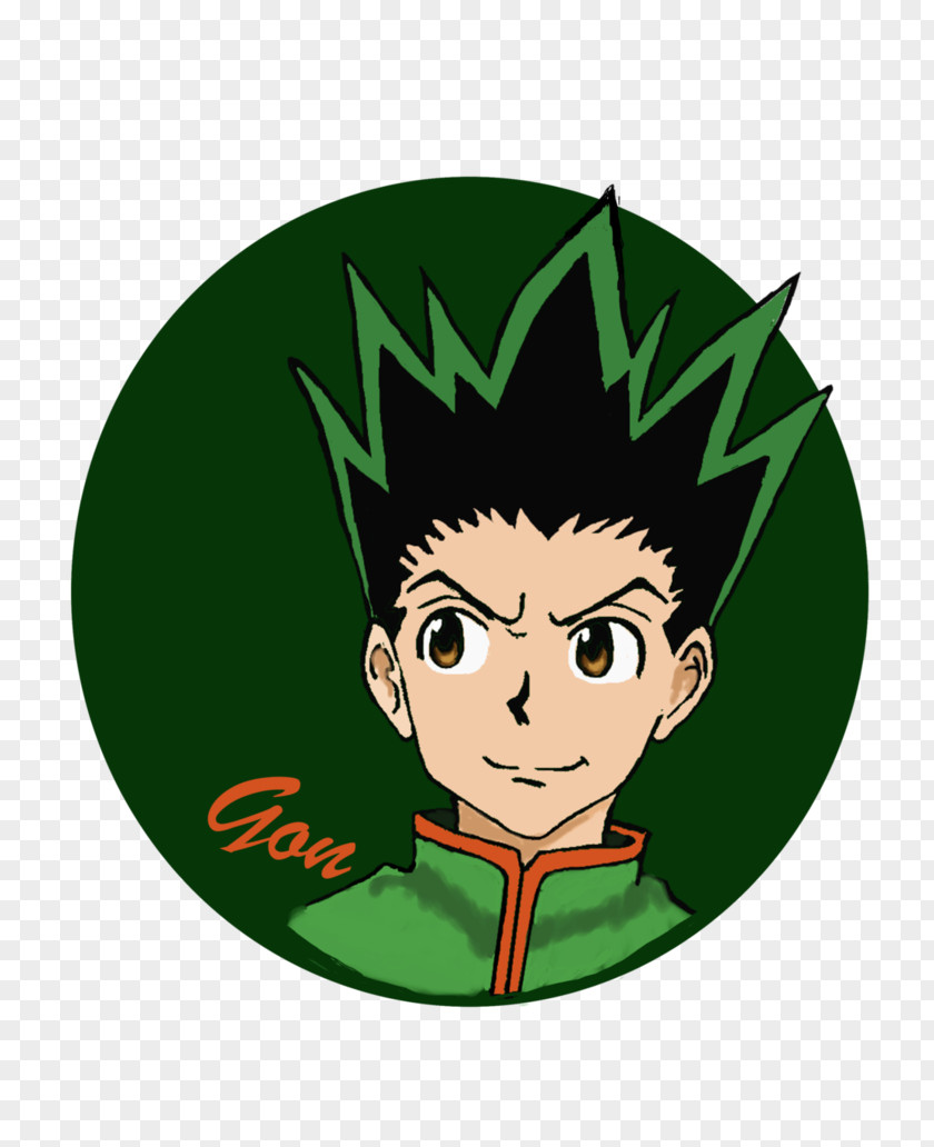 Leorio Clip Art Illustration Green Forehead Character PNG