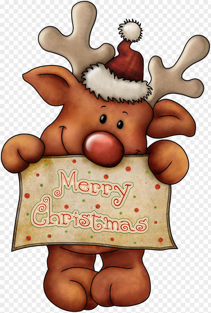 Reindeer Christmas Ornament Drawing Tree PNG