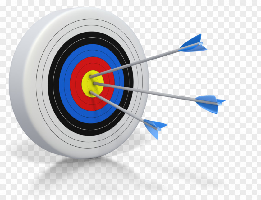 Shooting Sport Dartboard Bow And Arrow PNG