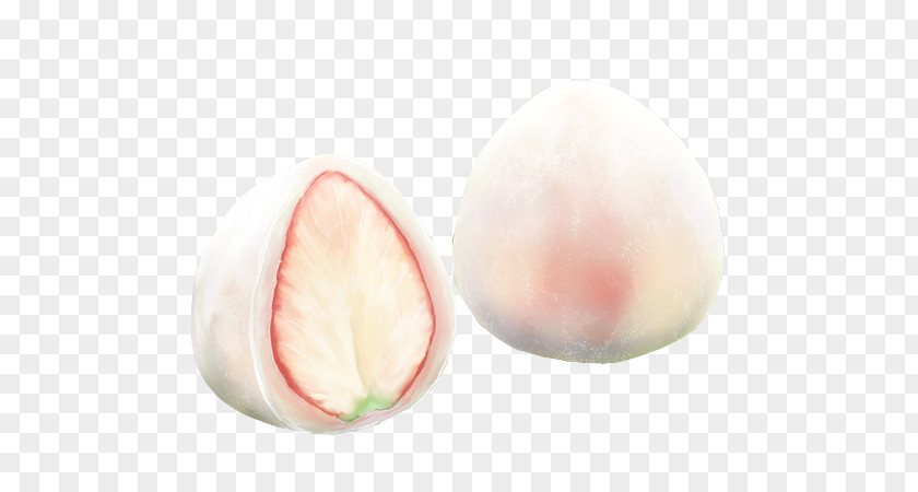 Strawberry Daifuku Vector Tea Wagashi Fruit Food PNG