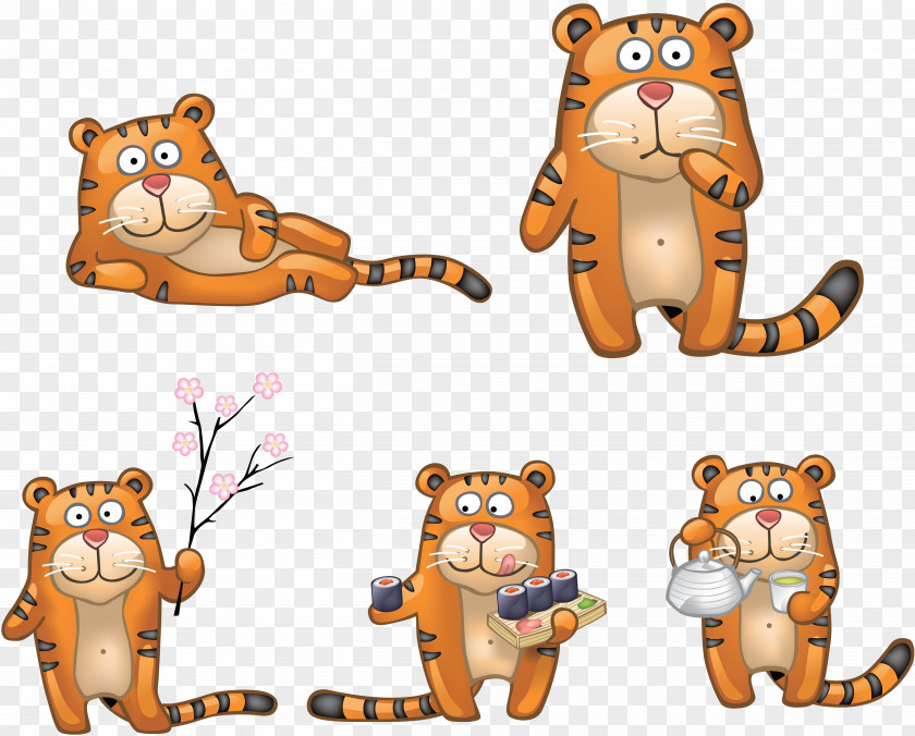 Tigers Clipart PNG