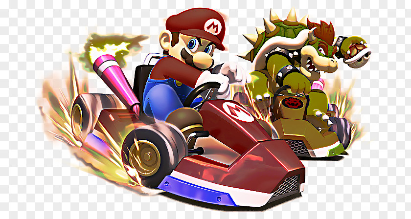 Vehicle Kart Racing Fictional Character Animated Cartoon PNG