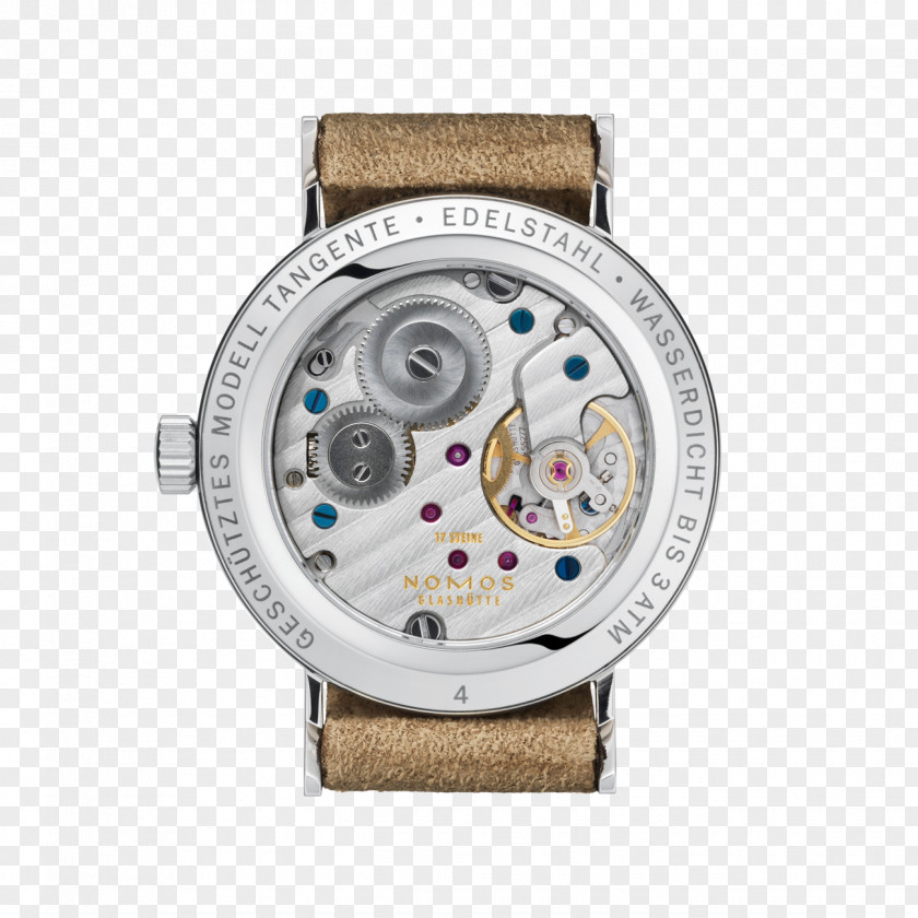 Watch Nomos Glashütte Bauhaus Clock PNG