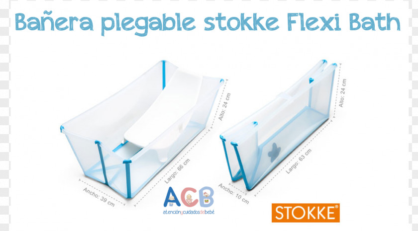 Bathrooms Flexibath Foldable Baby Bathtub Stokke Flexi Bath Plastic Stokke/Grupo Gobelec BañeraStokke Sin Soporte -Transparente Product Design PNG