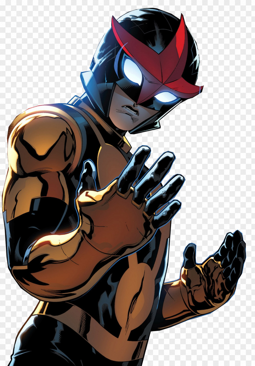 Captain Marvel Nova Heroes 2016 Spider-Man New Warriors Superhero PNG