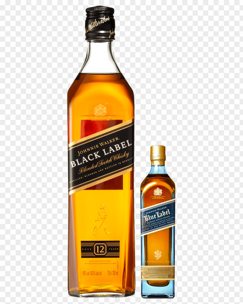 Johnny Walker Scotch Whisky Blended Whiskey Single Malt Distilled Beverage PNG