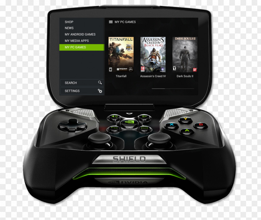 Nvidia Shield Tegra 4 Video Game Consoles PNG